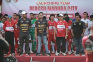 Launching Tim, Perssu Madura City Target Juara Liga 3
