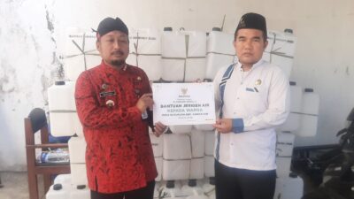 BAZNAS Bantu Air Bersih Warga Desa Batu Putih Kangayan
